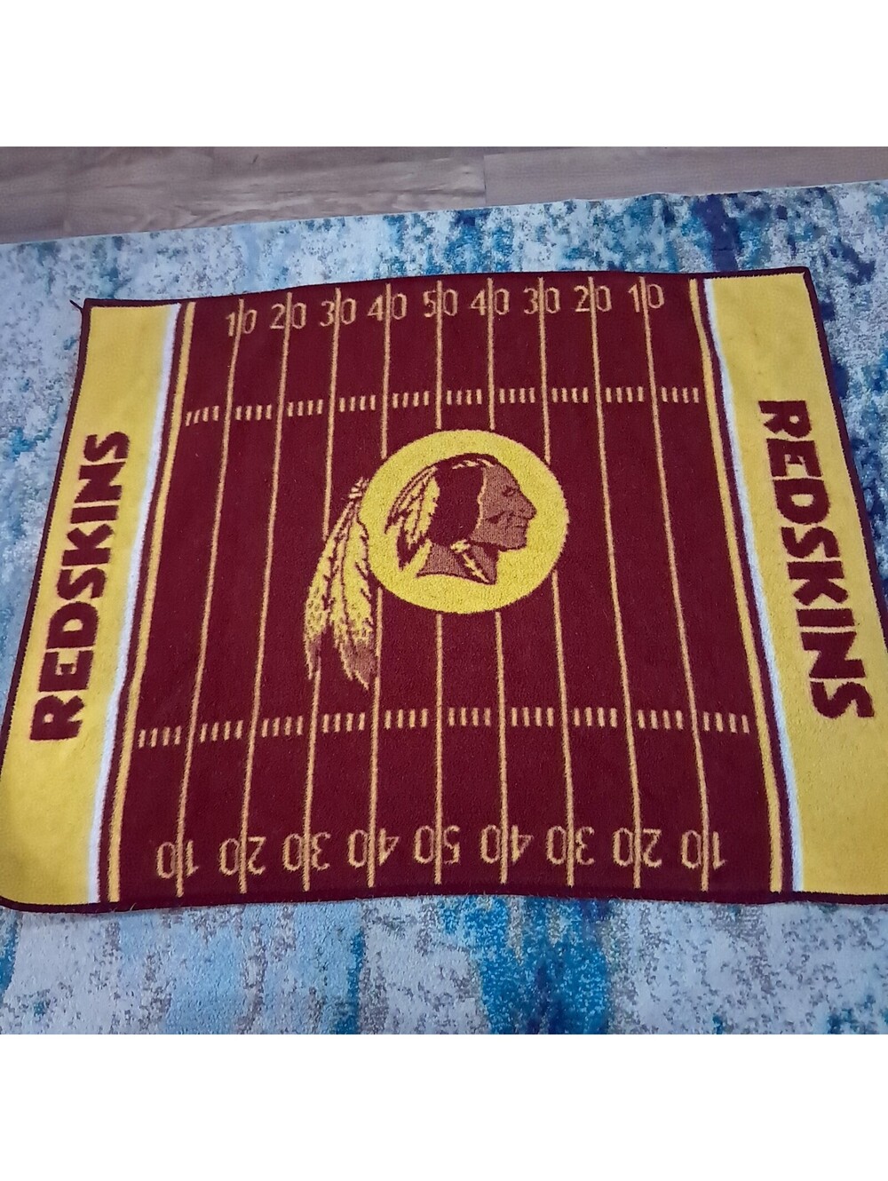 Vintage Washington Redskins throw Blanket Northwest Company acrylic Commanders